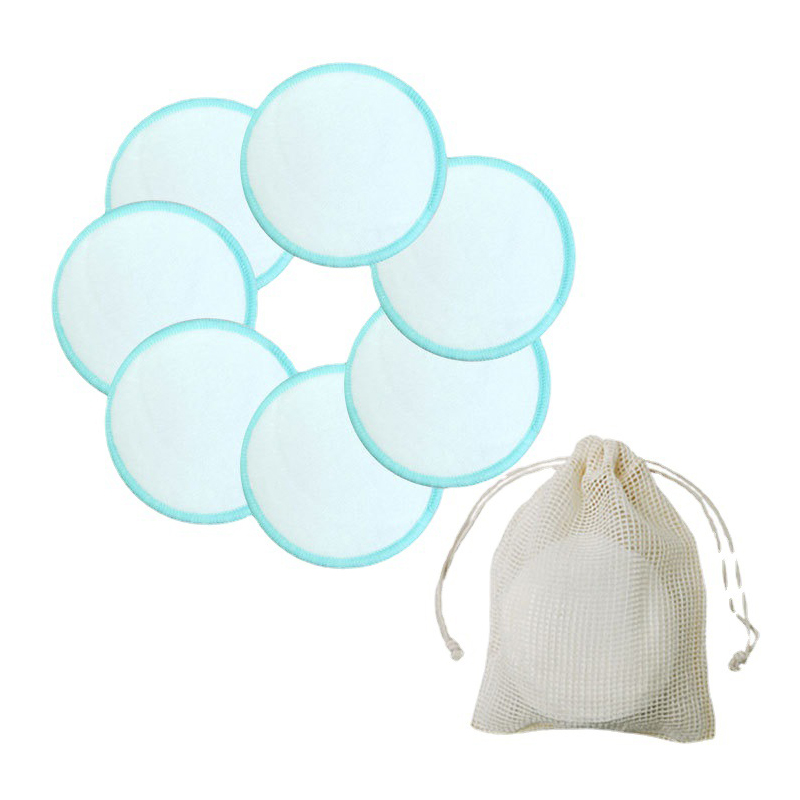 Round Reusable Skin Care Cosmetic Cotton Pad