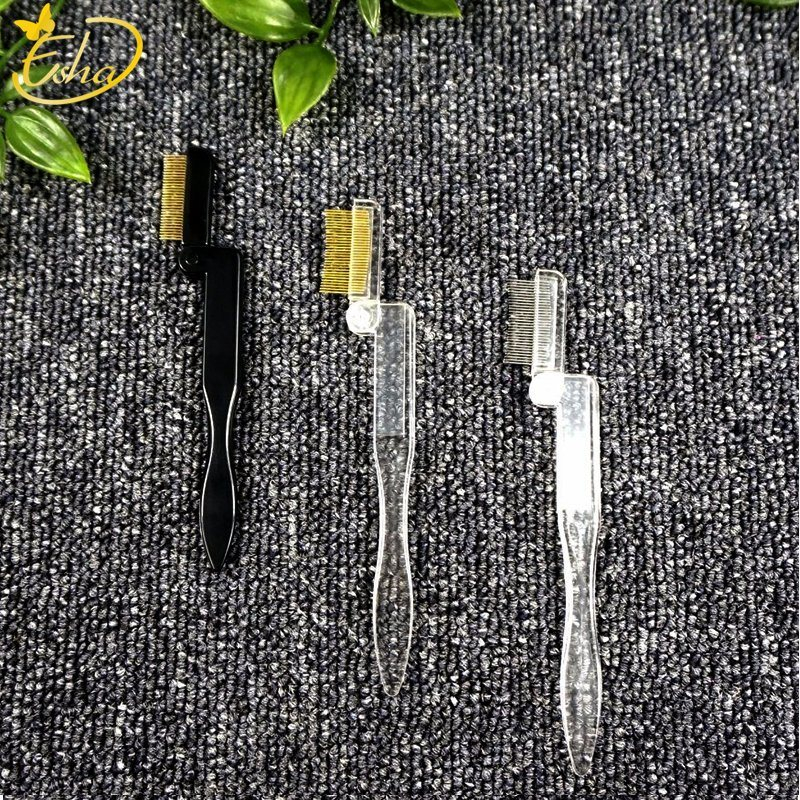 Folding Eyebrow Comb Eyelash Separator