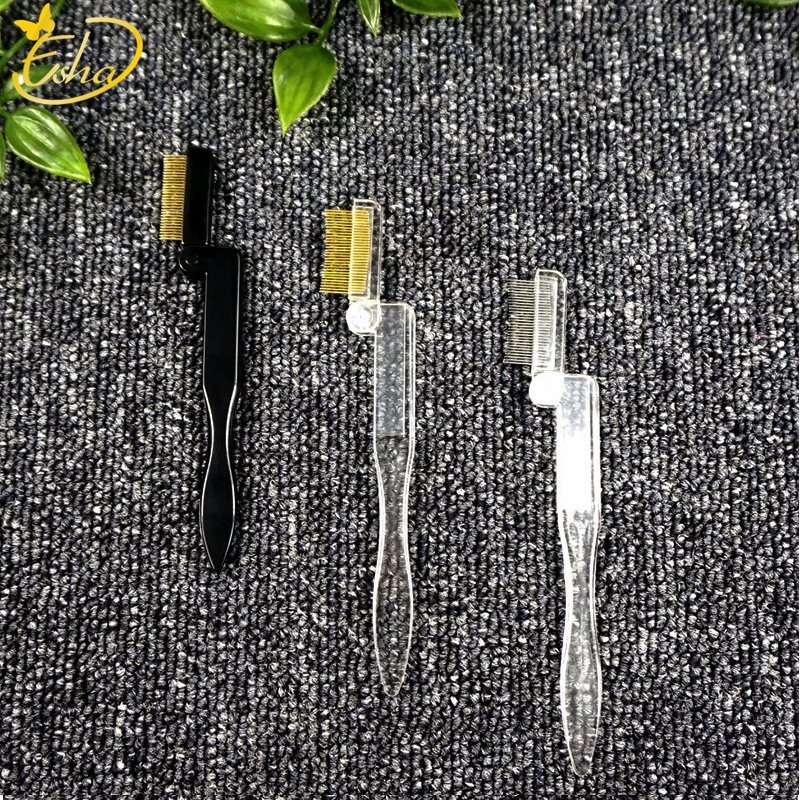 Folding Eyebrow Comb Eyelash Separator
