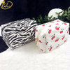 Pink Stripe Printed Cosmetic Bag