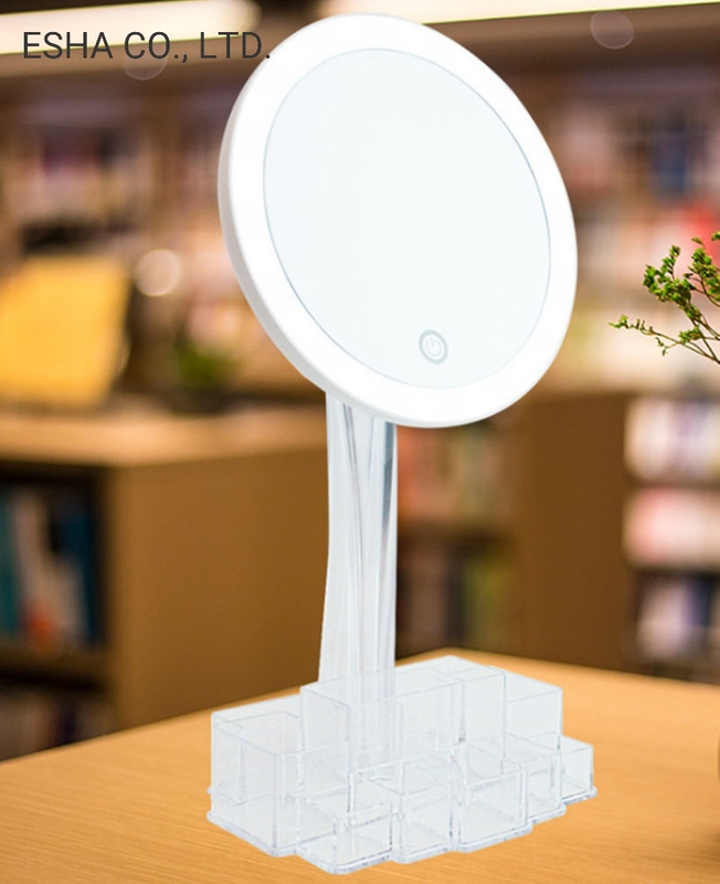 Acrylic Touch LED Desktop Mirror