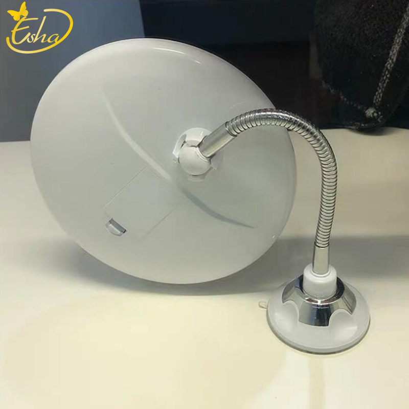 Home Desktop Folding Mirror with LED Light