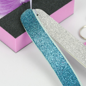 Colorful Shiny Foot File Manicure Kit