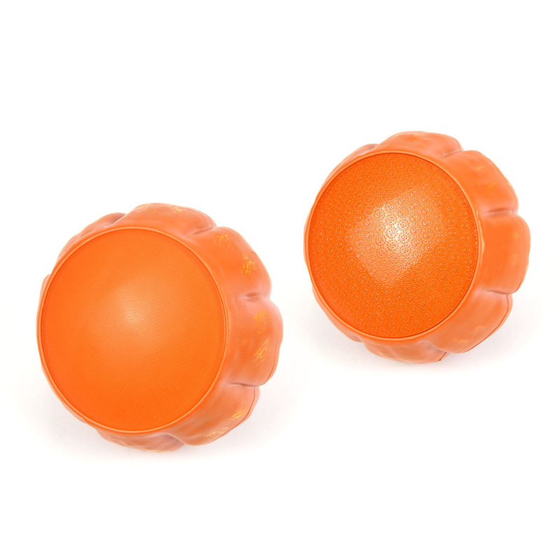 Nano curved glass pumpkin shaped foot grinder