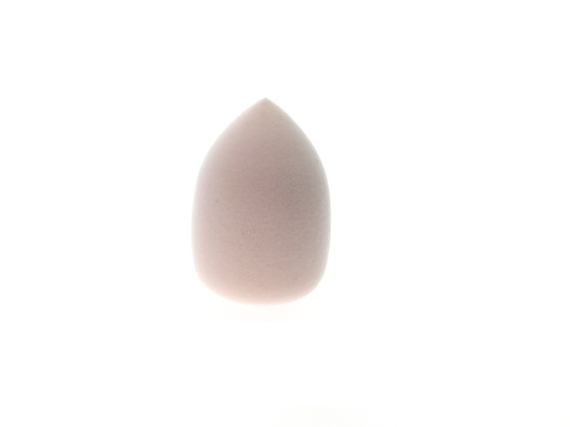 Peach Pink Velvet Microfiber Makeup Sponge 