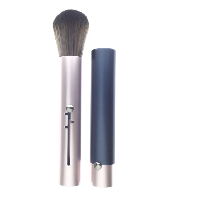 Portable Adjustable Makeup Brush With Cap