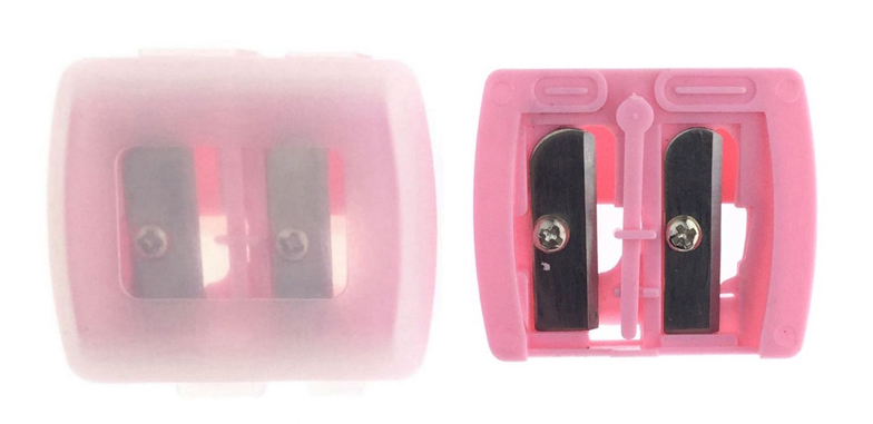 pink makeup pencil sharpener
