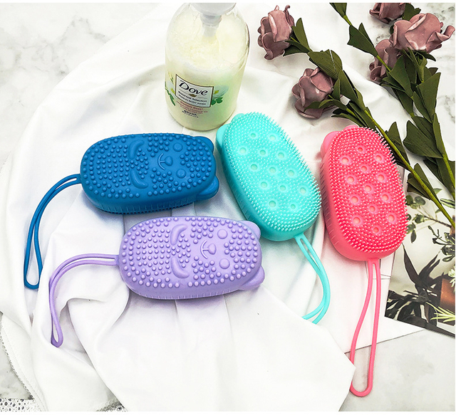 Silicone Exfoliating Body Scrubber for Shower