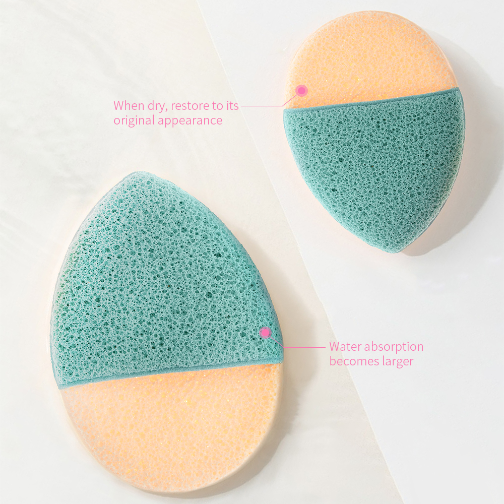 Waterdrop facial cleansing sponge makeup remover puff
