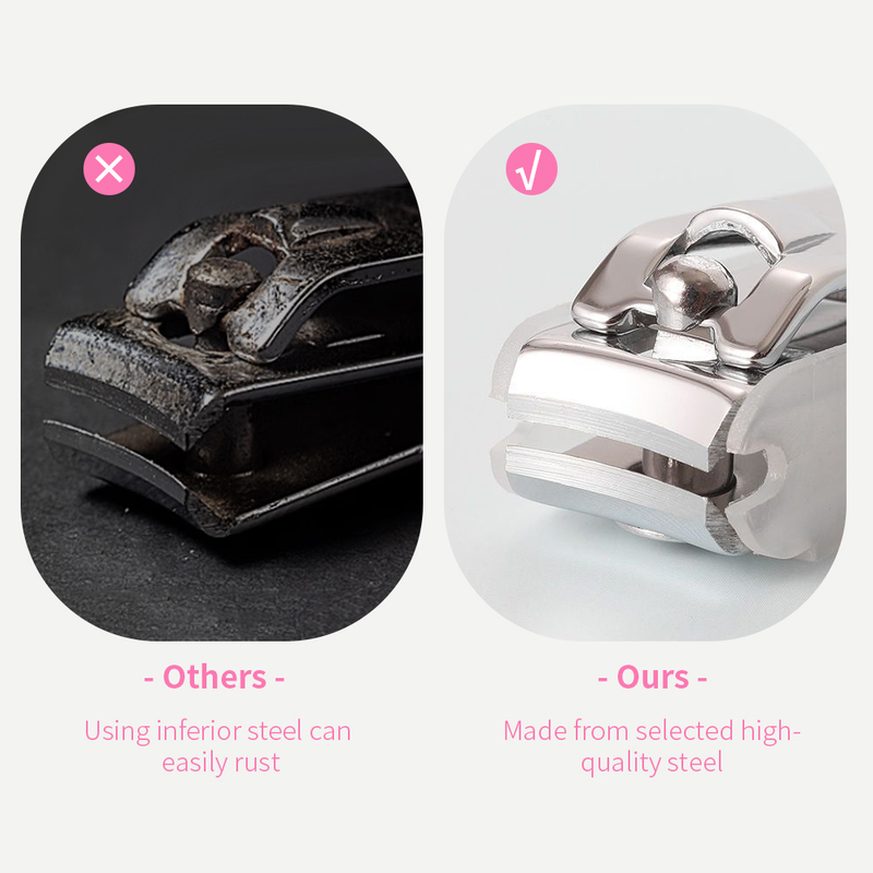 Rose Gold Custom Finger Toe Nail Clipper
