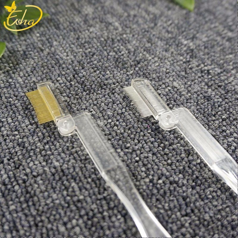 Folding Eyebrow Comb Eyelash Separator