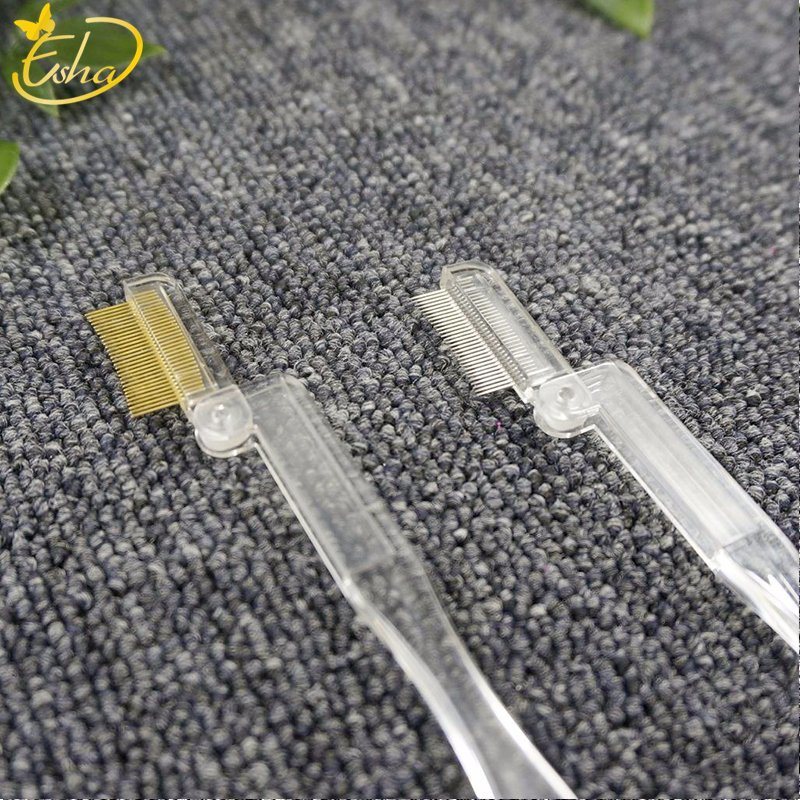 Folding Eyebrow Comb Eyelash Separator