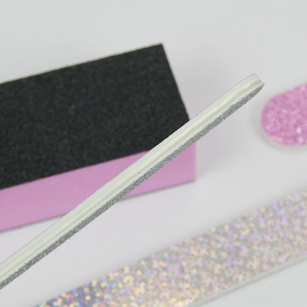Colorful Shiny Foot File Manicure Kit