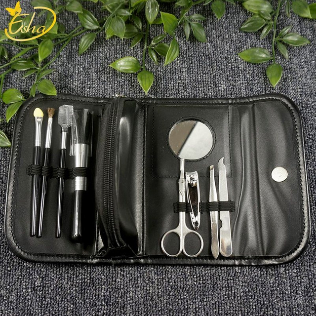 Nail Manicure Set with Cosmetic Bag