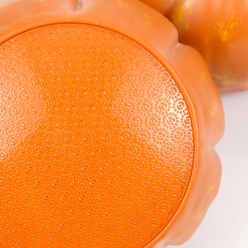Nano curved glass pumpkin shaped foot grinder