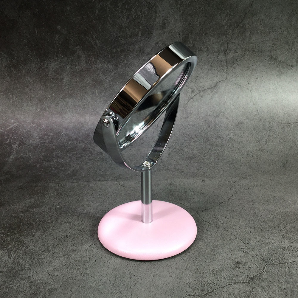 360 Degree Rotating PU Table Mirror Fresh Style Portable