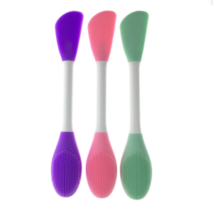 Double Head Silicone Facial Mask Brush