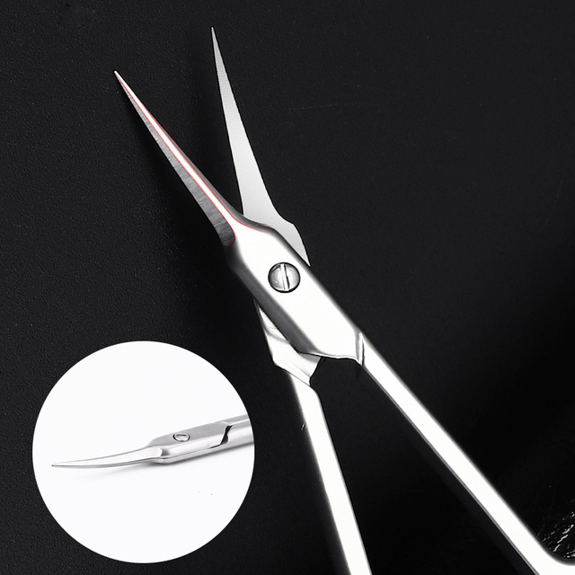 Curved Small Eyebrow Trimmer Scissors