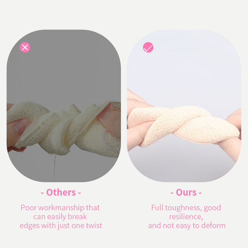 Waterdrop Shape Facial Cleansing Sponge