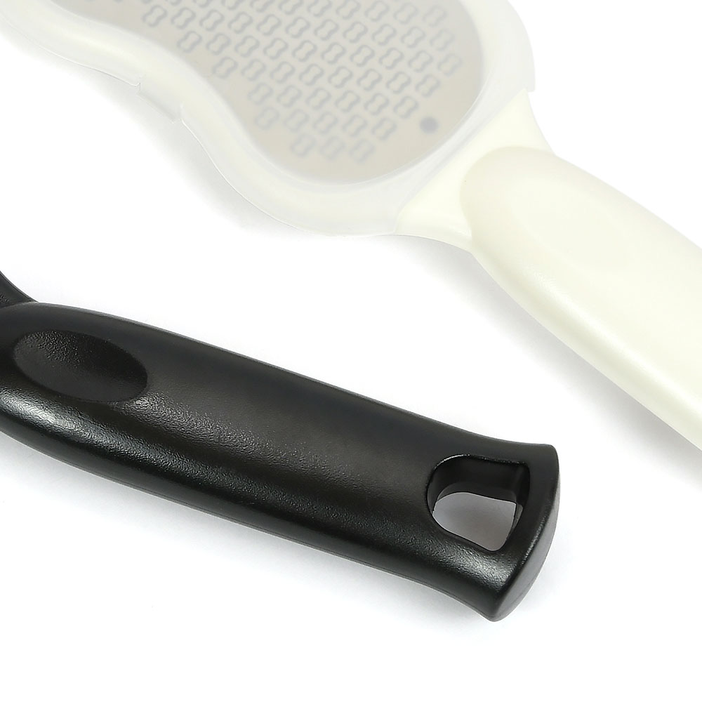 Double sided callus remover foot file with dust collector