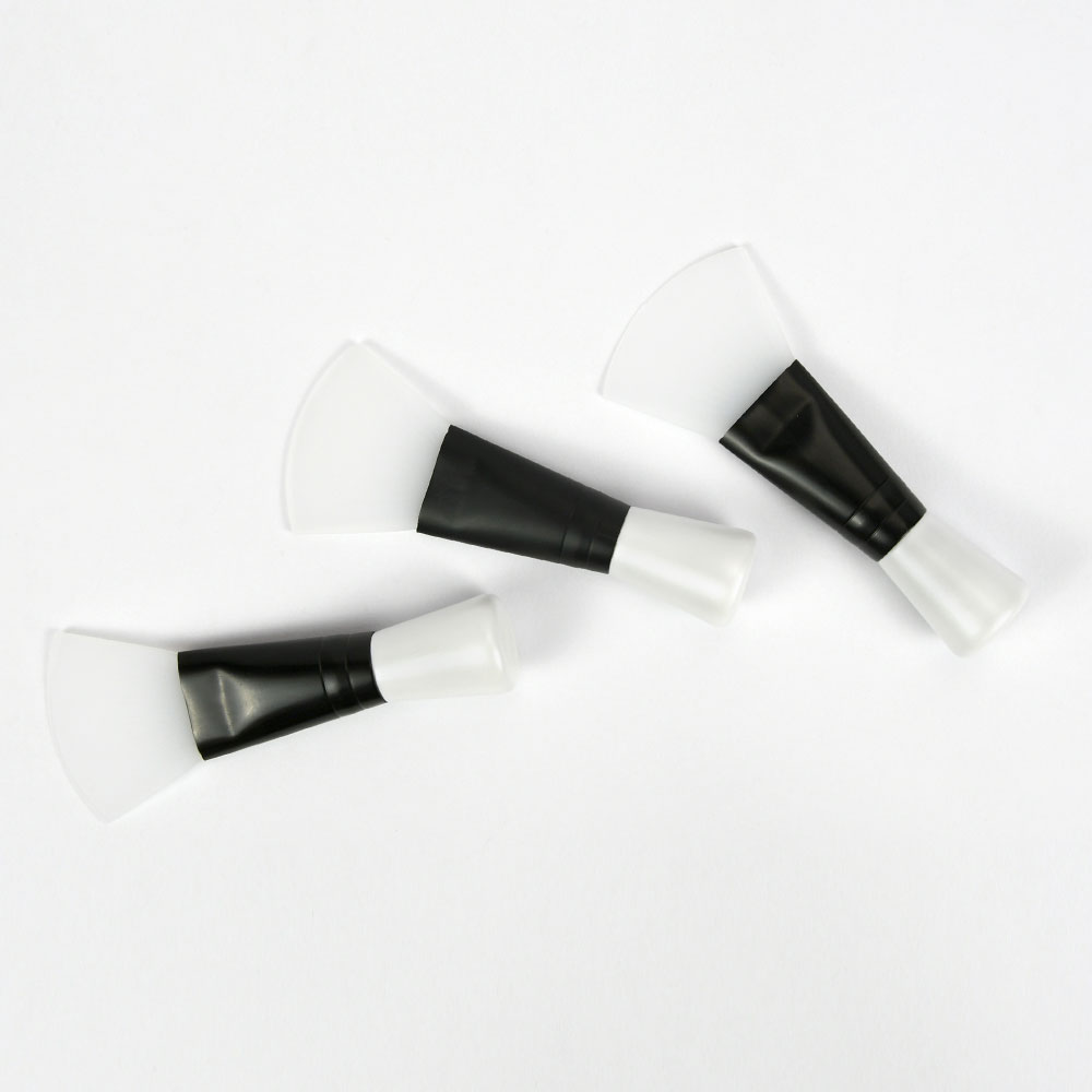 Mini Short Handle Silicone Face Cream Mask Brush