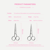 Straight Sharp Eyelash Scissors