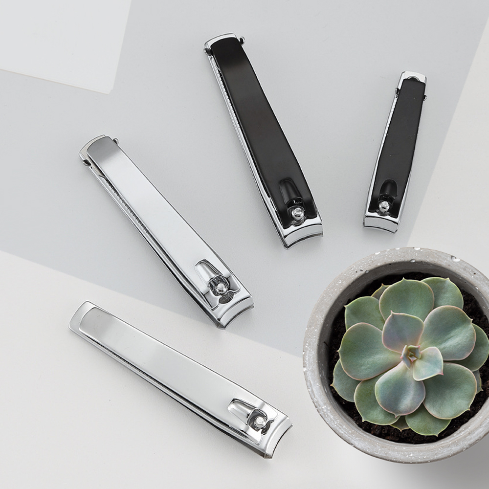 Black Silver Stainless Steel Nail Trimmer