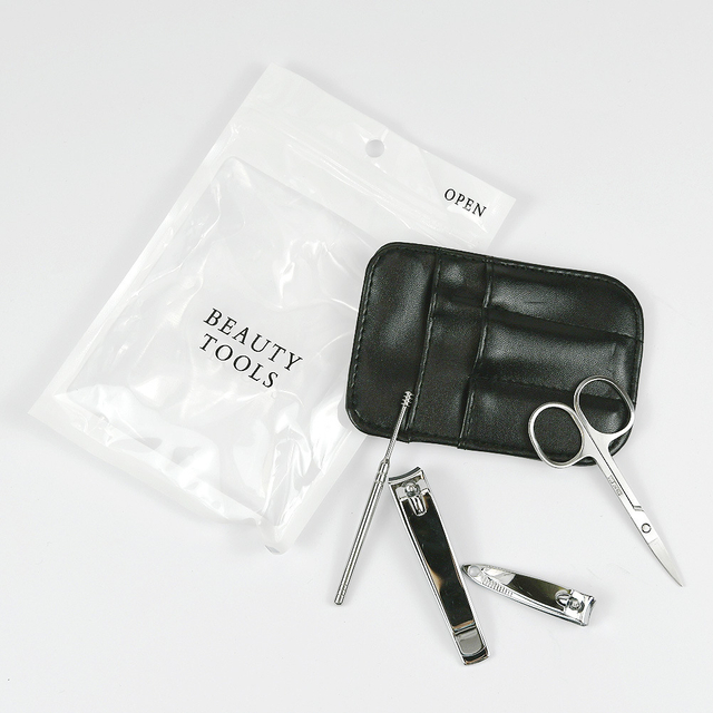 4PCS Stainless Steel Scissors Nail Clipper