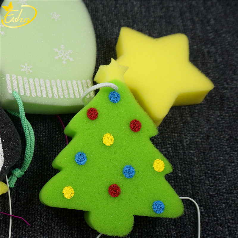 Fruit Animal Shape Baby Shower Sponge