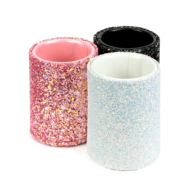 PU Leather Luxurious Makeup Brush Bucket