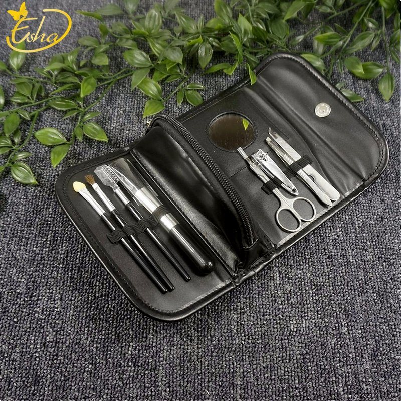 Nail Manicure Set with Cosmetic Bag