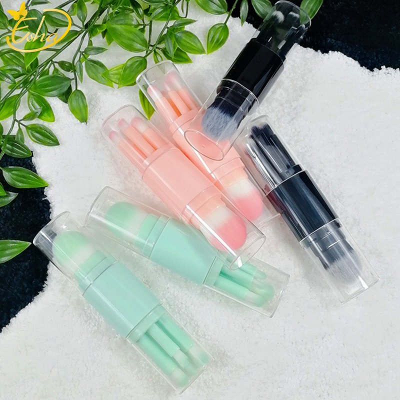 Double Side 4 in 1 Multi Function and Foundation Makeup Brush