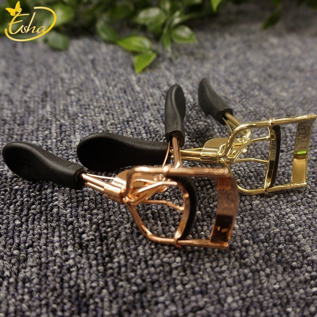 Stainless Steel Portable Plastic Handle Eyelash Curler