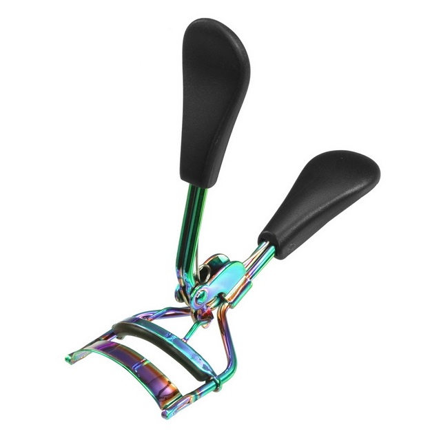 Colorful Plastic Handle Stainless Steel Eyelash Curler
