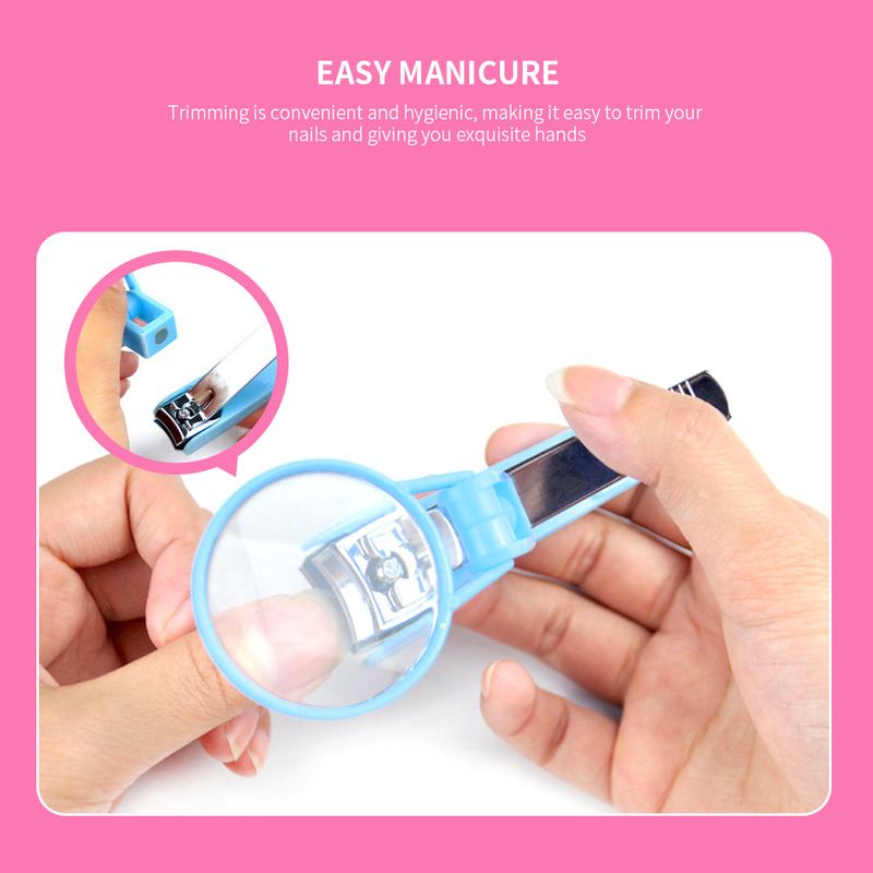 Nail Clipper with Colorful Plastic Covering