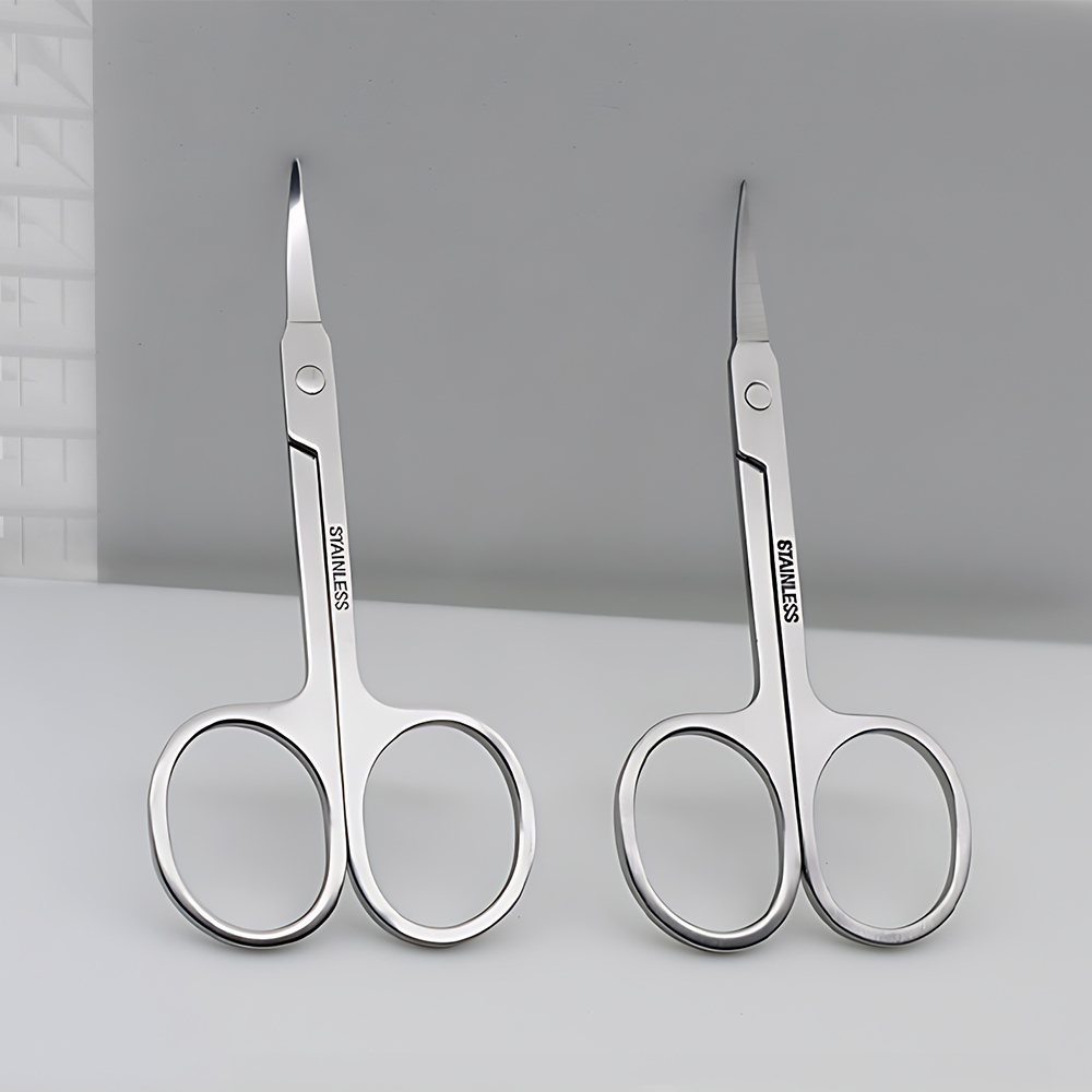False Lashes Scissors Private Label Stainless Steel Mini Eyebrow Scissors