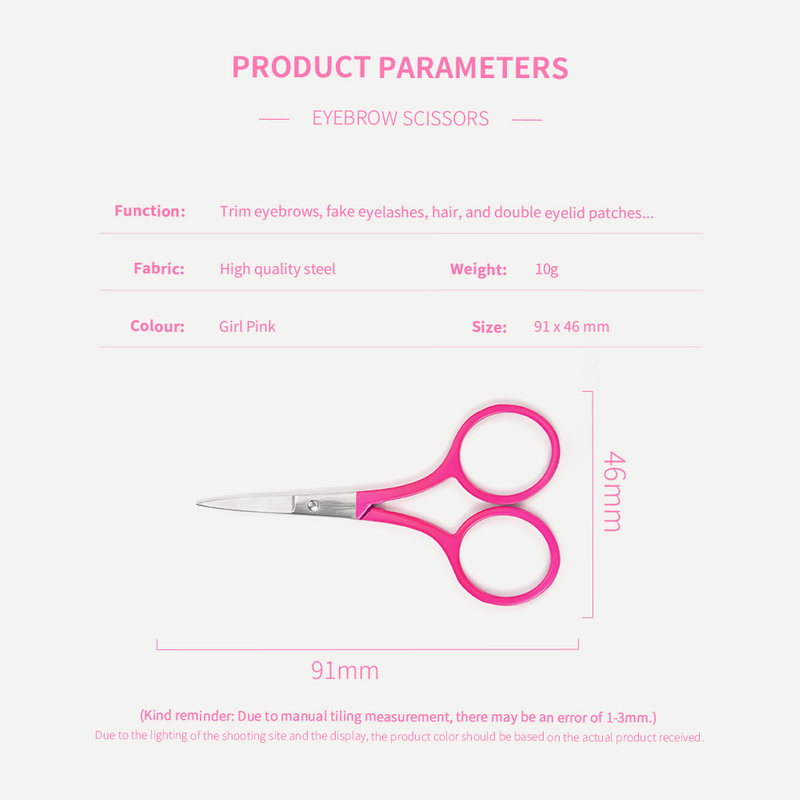 Red Cosmetic Scissors