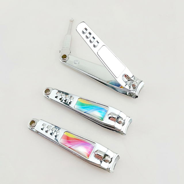 Carbon Steel Manicure Trimmer with Nail File