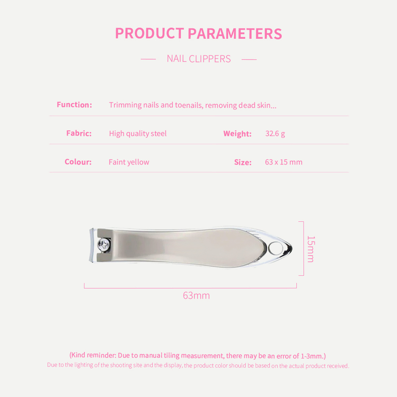 Gold Nail Trimmer with Nail File