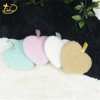Peach Heart Shape Makeup Cleansing Pad