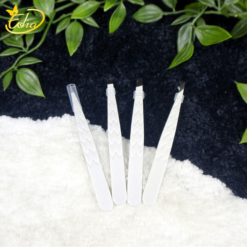 Stainless Steel Professional Eyebrow Tweezers