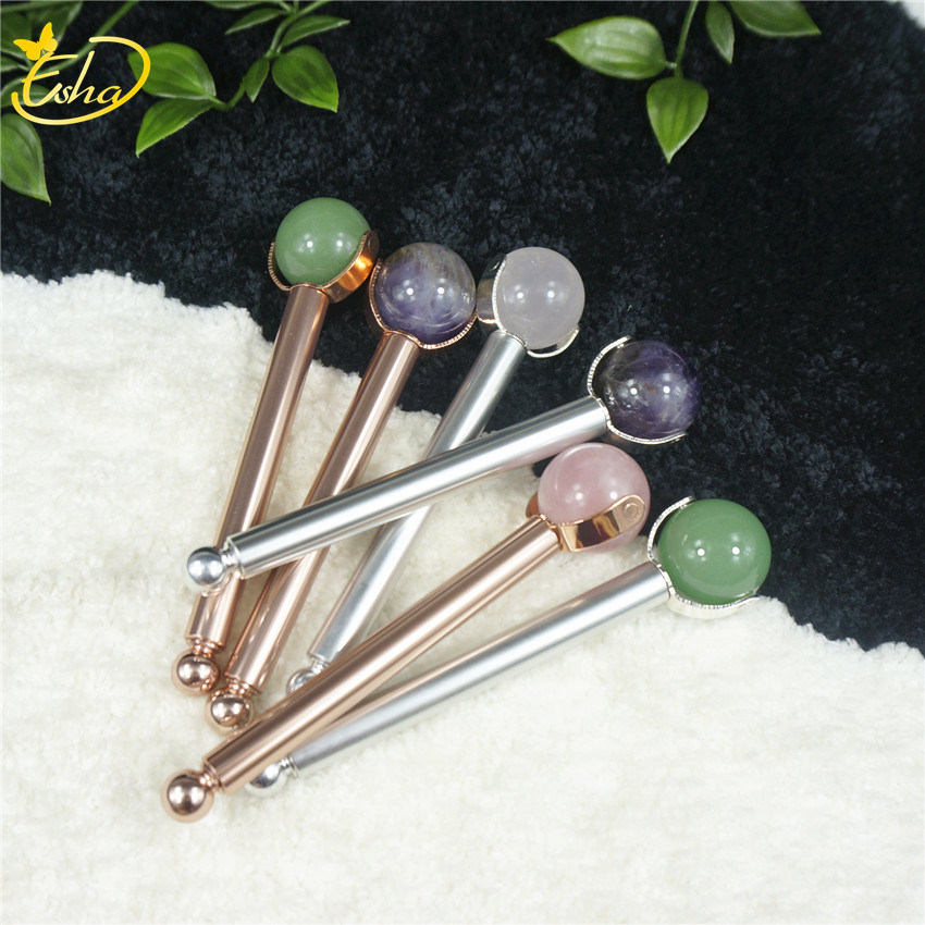 Natural Saitama Facial Massager Jade Roller Massage Roller