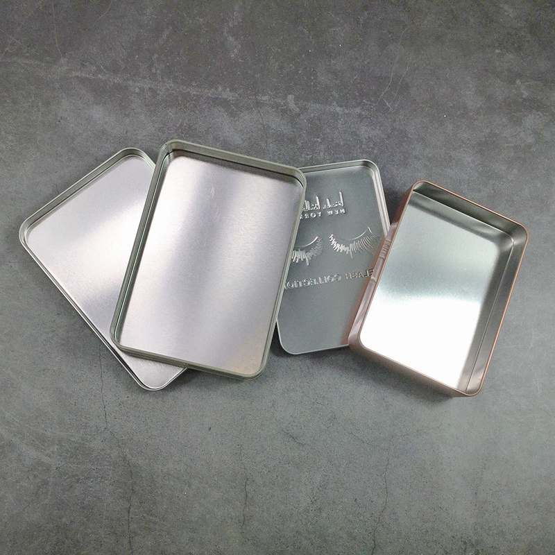 Eyelashes Packaging Metal Tin Box