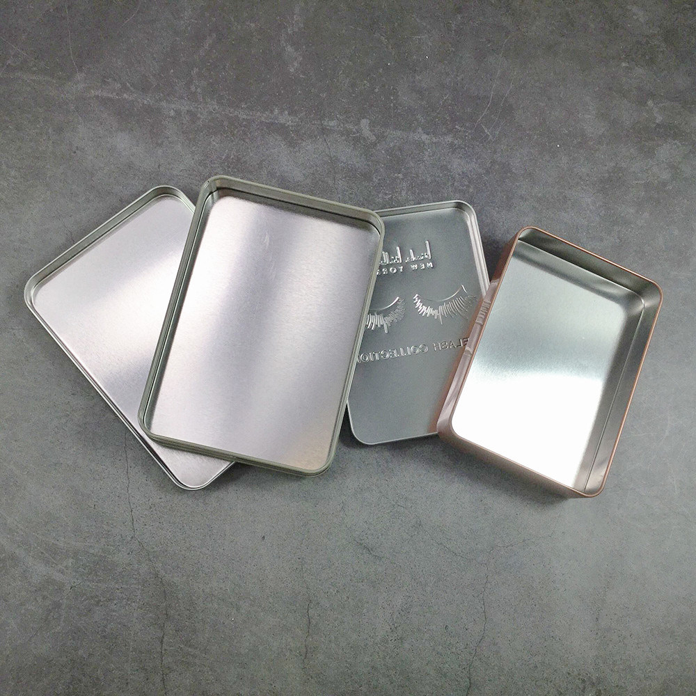 Eyelashes Packaging Metal Tin Box