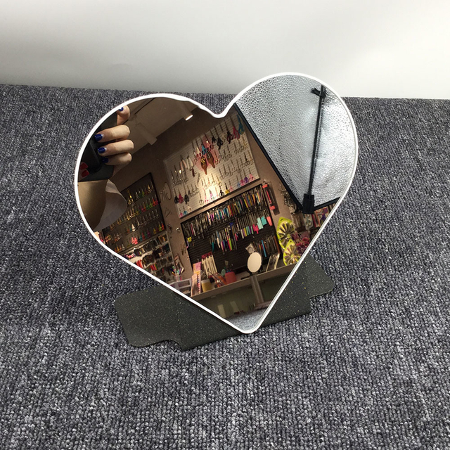 Scratch Proof Fashion Desktop Cosmetic Mirror