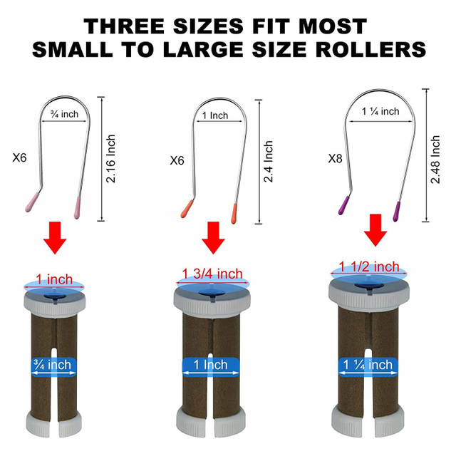 Hot Curler Clips For Hair