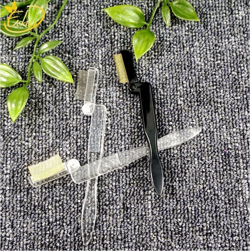 Folding Eyebrow Comb Eyelash Separator