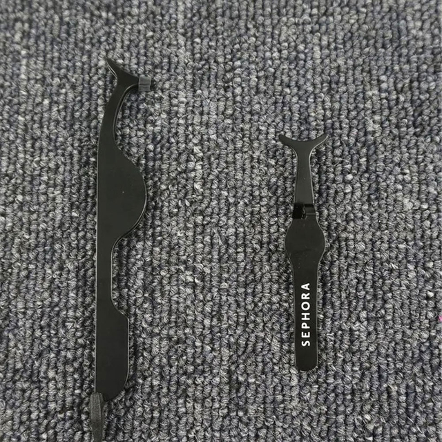 Stainless steel eye lash tweezers lash applicator