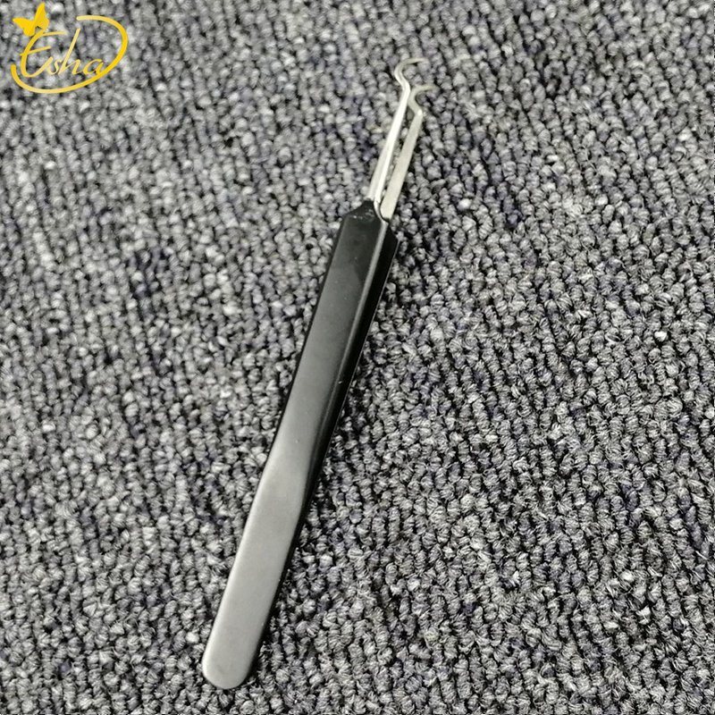 Black Eyelashes Extension Top Quality Ultra Fine Tip Tweezers