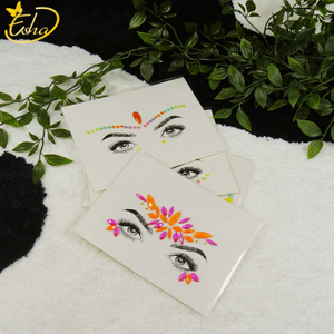 Party Body Make up Rhinestone Gem Face Body Stickers